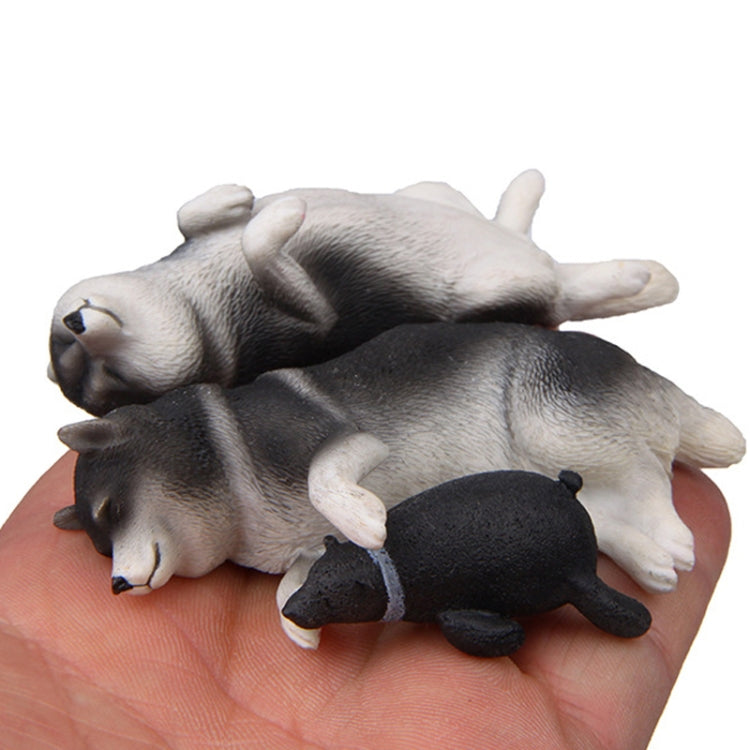 Niedliche Kawaii Schlafende Haustier Figurine Sammlung Dekoration Kühlschrankmagnet Kaffee Lie Shiba Inu