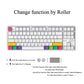 Frendorf | Ajazz K870T 87-Tasten Hot Swap Bluetooth/verkabelt Dual Mode RGB Hintergrundbeleuchtung Büro Spiel Mechanische Tastatur Grüne Achse (Schwarz)