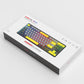 Frendorf | Ajazz K870T Pro 87 Tasten Drei Modi Kabellos/Bluetooth/Verkabelt Stecker RGB Mechanische Tastatur Grüne Achse (Weiß)
