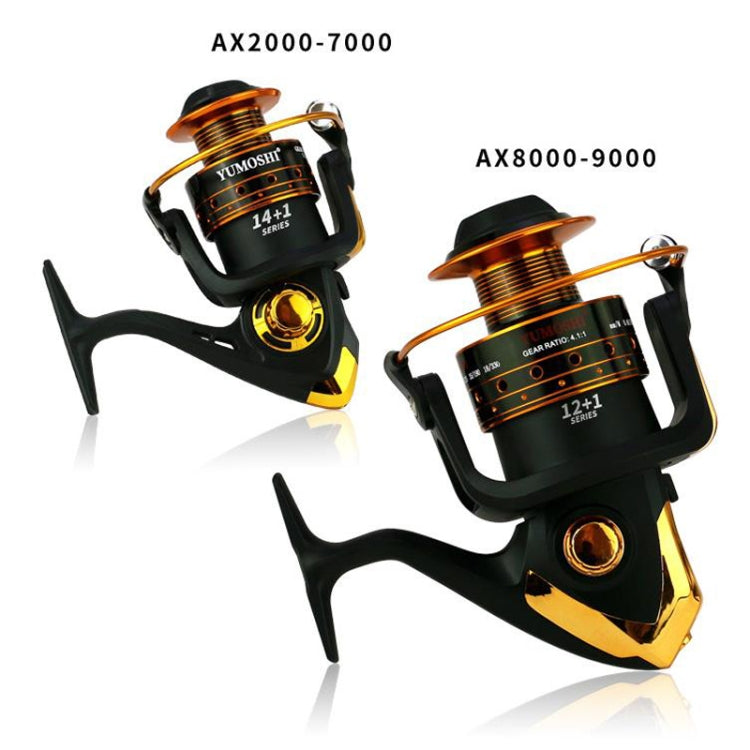 Frendorf | YUMOSHI AX7000 Metall Rocker Angelrolle Spinning Rolle