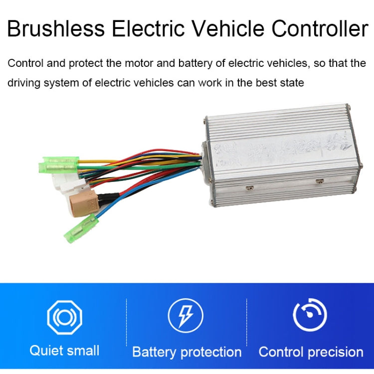 Frendorf | 24V/36V/48V Sinuswellen Bürstenloser DC Elektrofahrzeug Controller 350W Controller Schaltkreisplatine