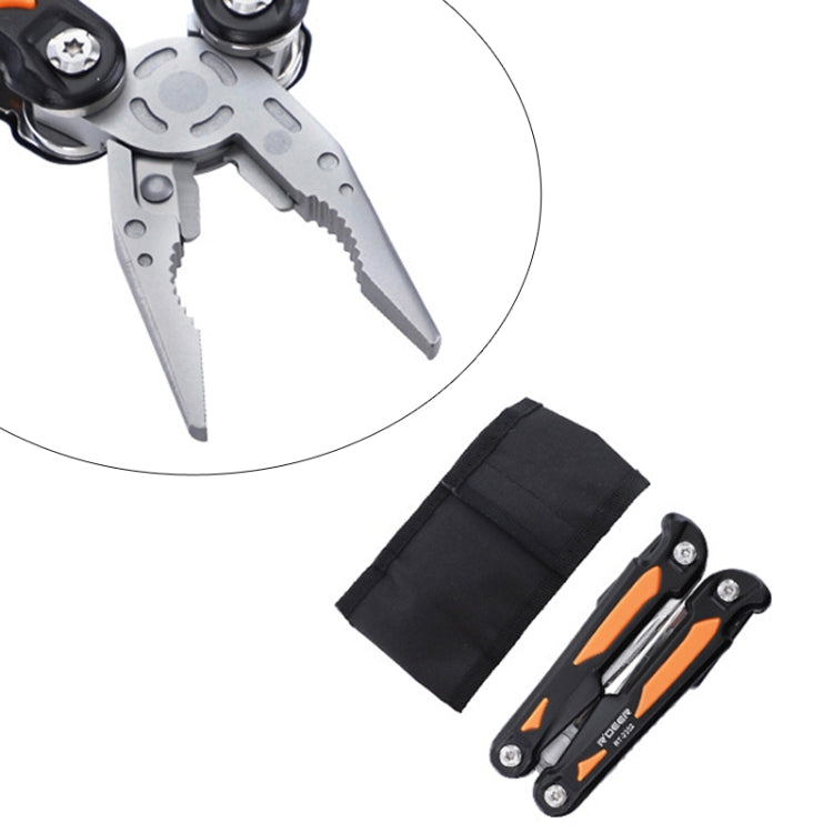 Frendorf | RDEER RT-2352 Multifunktionszange Taschenmesser Outdoor Zuhause Notfallwerkzeug