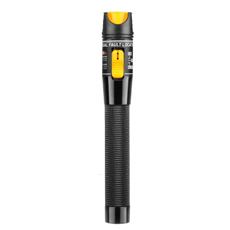Frendorf | 1-60 km Glasfaser Rotlicht Stift 5/10/15/20/30/50/60MW Rotlichtquelle Lichtstift, Spezifikation: 50mW Gelb