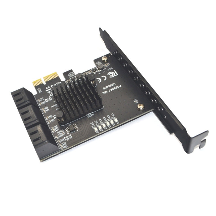 Frendorf | PCIE 1X zu 6 Port SATA 3.0 Adapter Erweiterungskarte ASMedia ASM1166 Konverter