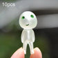 10 Stück Nr. 8 Halloween Alien Geist Mikro Landschafts ornament (blaues Licht)