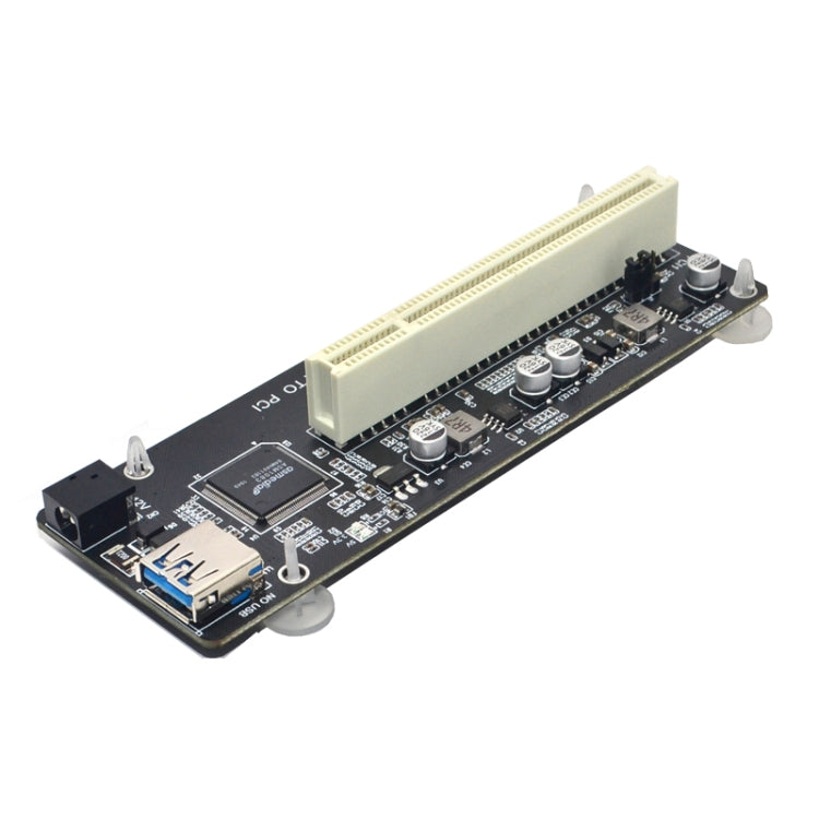 Frendorf | PCI-E 1X zu Single PCI mit Baffle Riser Karte Erweiterungsadapter Erweiterungskarte für PC Computer