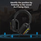 Frendorf | Ajazz AX368 Computer Game Audio Recognition RGB Headset 3.5mm Version (Rosa)