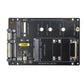 Frendorf | SATA 22PIN zu MSATA oder M.2 NGFF SATA Karte 2 in 1 SSD Konverterkarte mit USB 3.0 Kabel