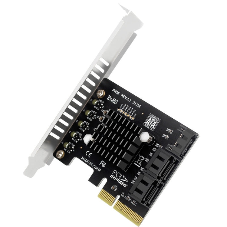 Frendorf | PCI-E zu 5 SATA 3.0 Erweiterungskarte (Vollhochprofil)