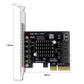 Frendorf | PCI-E zu 5 SATA 3.0 Erweiterungskarte (Vollhochprofil)