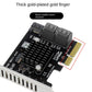 Frendorf | PCI-E zu 5 SATA 3.0 Erweiterungskarte (Vollhochprofil)