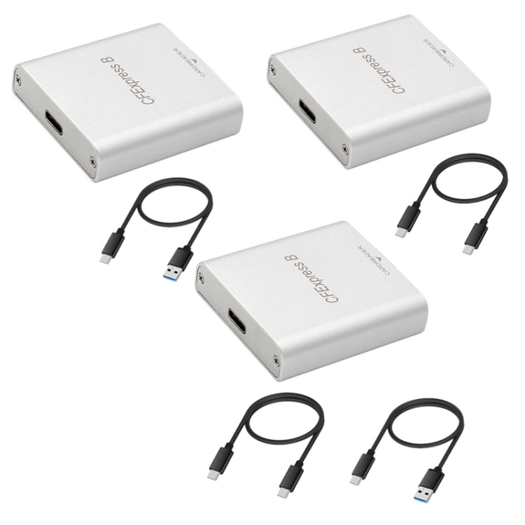 Frendorf | 10G Hochgeschwindigkeits-USB3.2 Z6/Z7 1DX3 Verkabelung CFEXPRESS Karteleser mit Doppel-Leitung