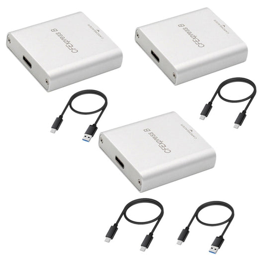 Frendorf | 10G Hochgeschwindigkeits-USB3.2 Z6/Z7 1DX3 Verkabelung CFEXPRESS Karteleser mit Doppel-Leitung