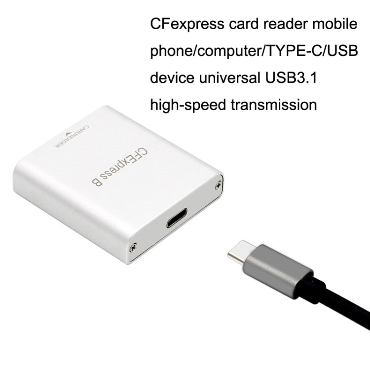 Frendorf | 10G Hochgeschwindigkeits-USB3.2 Z6/Z7 1DX3 Verkabelung CFEXPRESS Kartenleser mit A-C-Leitung