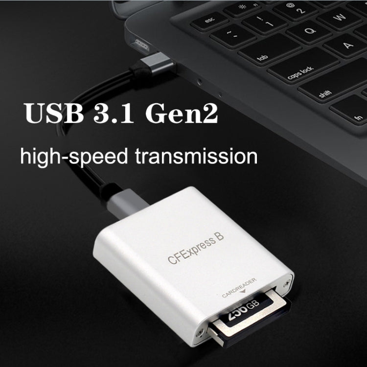 Frendorf | 10G Hochgeschwindigkeits-USB3.2 Z6/Z7 1DX3 Verkabelung CFEXPRESS Karteleser mit Doppel-Leitung