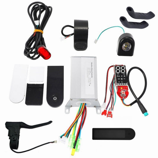 Frendorf | Für Xiaomi M365 / Pro Scooter Teile Set, Stil: Standard+Abdeckung+Handbremse+Handbrems-Silikonabdeckung+Wasserdichte Silikonabdeckung