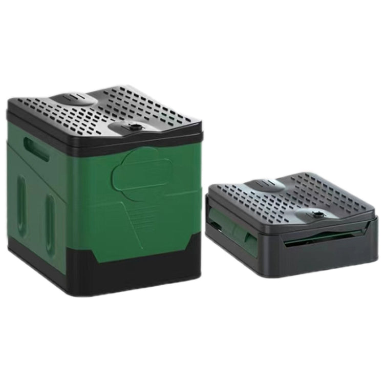 Frendorf | Auto Klapp Tragbare Toilette Outdoor Notfall Mobile Toilette (Armeegrün)