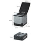 Frendorf | Auto Faltbare tragbare Toilette Outdoor Notfall Mobile Toilette (Dunkelgrau)