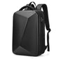 Frendorf | EVA Hartschalen erweiterbarer Laptop-Rucksack mit USB-Anschluss Multifunktionaler Business-Reiserucksack (Schwarz)