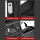 Frendorf | EVA Hartschalen erweiterbarer Laptop-Rucksack mit USB-Anschluss Multifunktionaler Business-Reiserucksack (Schwarz)