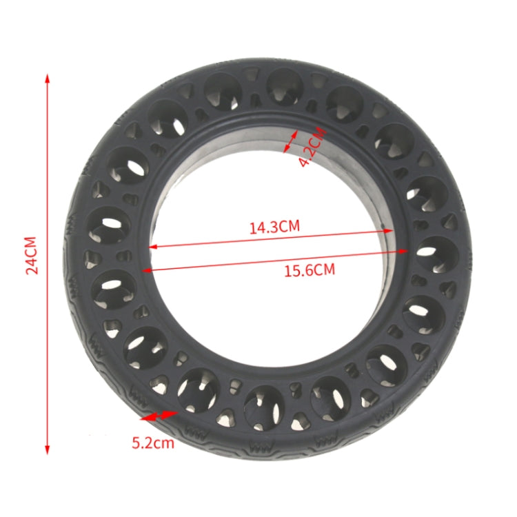 Frendorf | Für Segway G30 Max 10-Zoll F20 F30 F40 Solid Run-flat Reifen 60/70-6.5 Hohlreifen