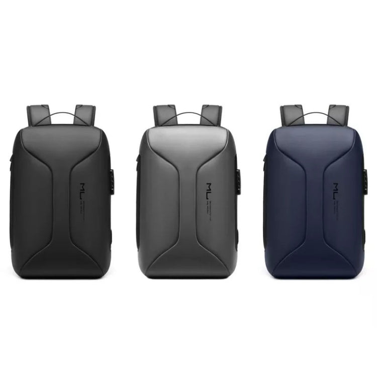 Frendorf | Business Großes Fassungsvermögen Reise Tasche Multifunktionale Wasserdichte Laptop Rucksack Mit USB-Anschluss (Hellgrau)