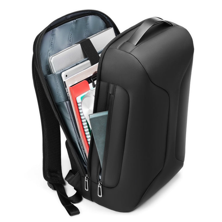 Frendorf | Business Großes Fassungsvermögen Reise Tasche Multifunktionale Wasserdichte Laptop Rucksack Mit USB-Anschluss (Hellgrau)