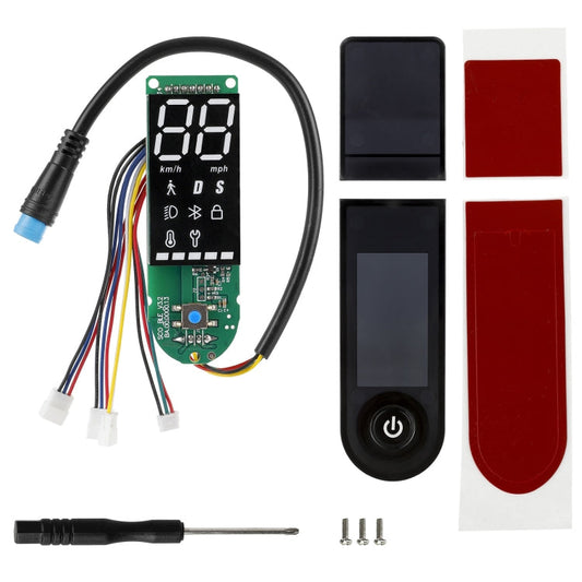 Frendorf | Für Xiaomi Electric Scooter Pro/Pro 2/1S Vierdraht-Doppelbremse Bluetooth-Board-Set, Spezifikation: Mit Schalterpanel