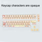 Frendorf | 148 Tasten MDA Höhe 5-seitig Hitzeanstieg PBT Mechanische Tastatur Tastenkappen (Grün)