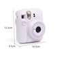 Frendorf | Voor Fujifilm Instax Mini 12 Soft Shell Camera Bag Opslag Silicone Case (Glitter Roze)