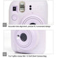 Frendorf | Voor Fujifilm Instax Mini 12 Soft Shell Camera Bag Opslag Silicone Case (Glitter Roze)