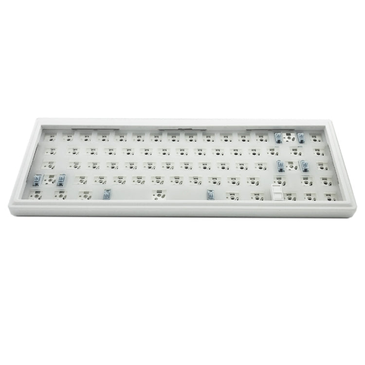 Frendorf | Hot Swap Welle Verkabelt RGB Hintergrundbeleuchtung Angepasst Mechanische Tastatur Kit (Weiß)