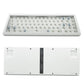 Frendorf | Hot Swap Welle Verkabelt RGB Hintergrundbeleuchtung Angepasst Mechanische Tastatur Kit (Weiß)