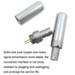 Frendorf | Für Sennheiser HD800S / HD820 / Dharma D1000 Kopfhörer Kabel Stecker Pin Anschluss (Silber)