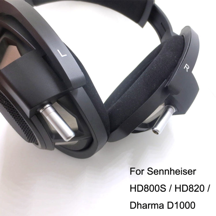 Frendorf | Für Sennheiser HD800S / HD820 / Dharma D1000 Kopfhörer Kabel Stecker Pin Anschluss (Silber)