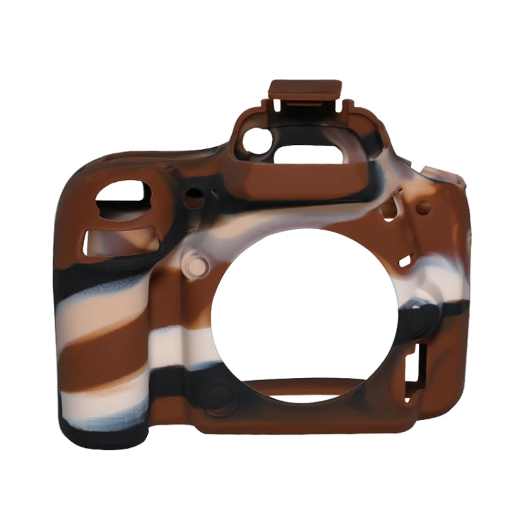 Frendorf | Pixel P001 Für Nikon D750 Kamera Silikon Schutzgehäuse (Wüsten-Tarnung)
