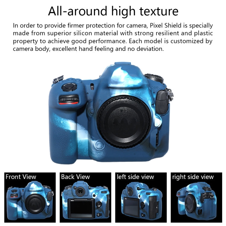 Frendorf | Pixel P001 Für Nikon D500 Kamera Silikon Schutzhülle (Wüstentarnung)