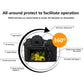 Frendorf | Pixel P001 Für Nikon D500 Kamera Silikon Schutzhülle (Wüstentarnung)