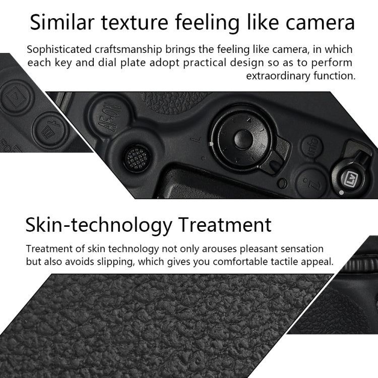 Frendorf | Pixel P001 Für Nikon D500 Kamera Silikon Schutzhülle (Wüstentarnung)