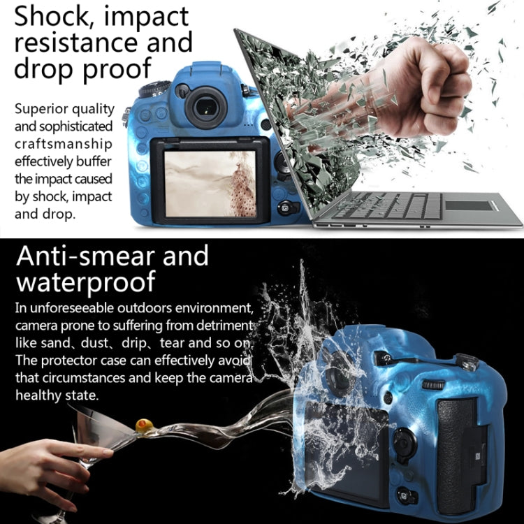 Frendorf | Pixel P001 Für Nikon D500 Kamera Silikon Schutzhülle (Wüstentarnung)