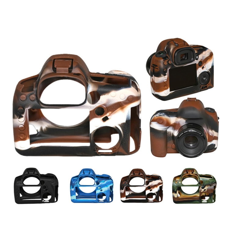 Frendorf | Pixel P001 Voor Canon EOS 5D Mark IV Camera Siliconen Beschermhoes (Ocean Camouflage)