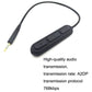 Frendorf | Für BOSE QC25 / OE2 / QC35 / AKG / Y50 / Y40 Kopfhörer Bluetooth-Kabel (Schwarz)