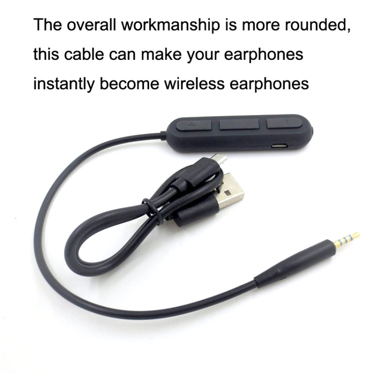 Frendorf | Für BOSE QC25 / OE2 / QC35 / AKG / Y50 / Y40 Kopfhörer Bluetooth-Kabel (Schwarz)