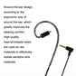 Frendorf | Für IM Interface Kopfhörerkabel mit Mikrofon Upgrade-Kabel