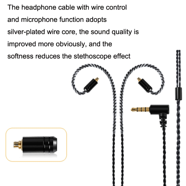 Frendorf | Für IE Interface Kopfhörerkabel mit Mikrofon Upgrade-Kabel