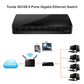 Frendorf | Tenda SG108 100/1000M Desktop-Netzwerk-Switch 8-Port-Gigabit-Desktop-Switch Ethernet-Switch LAN-Hub (UK-Stecker)