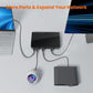 Frendorf | Tenda SG108 100/1000M Desktop-Netzwerk-Switch 8-Port-Gigabit-Desktop-Switch Ethernet-Switch LAN-Hub (UK-Stecker)