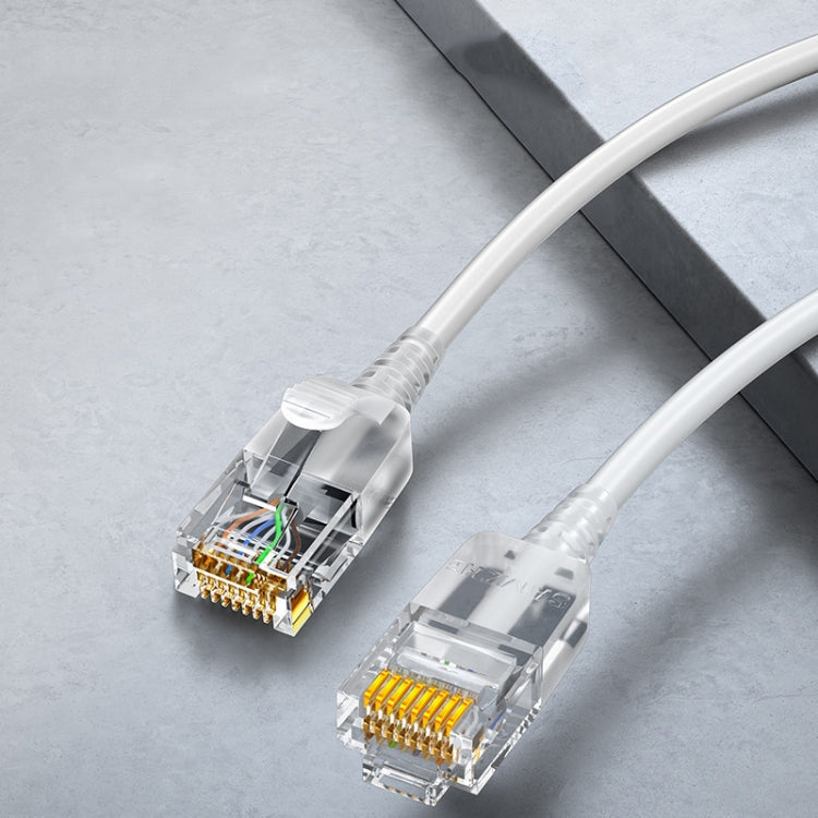 Frendorf | SAMZHE Cat6A Ethernet-Kabel UTP Netzwerk-Patchkabel 10m (Weiß)