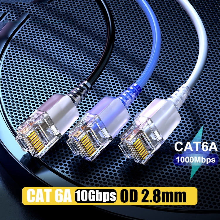 Frendorf | SAMZHE Cat6A Ethernet-Kabel UTP Netzwerk-Patchkabel 15m (weiß)