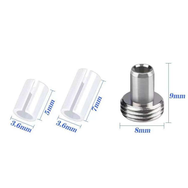 Frendorf | 10 Stück 7mm Keramikkern-Ersatzteile für Glasfaser-Visualisierungsfehlerfinder